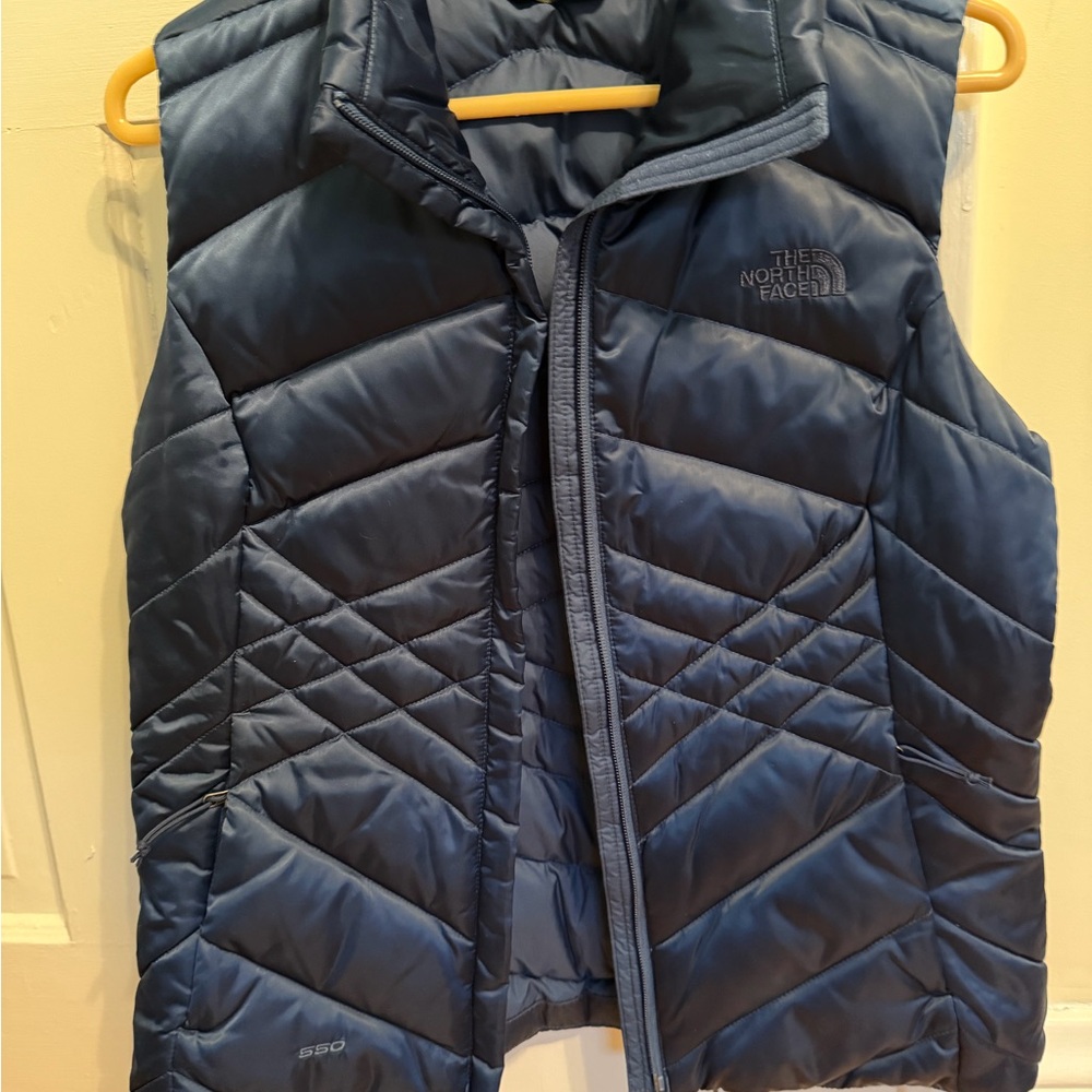The North Face Blue Quilted Vest